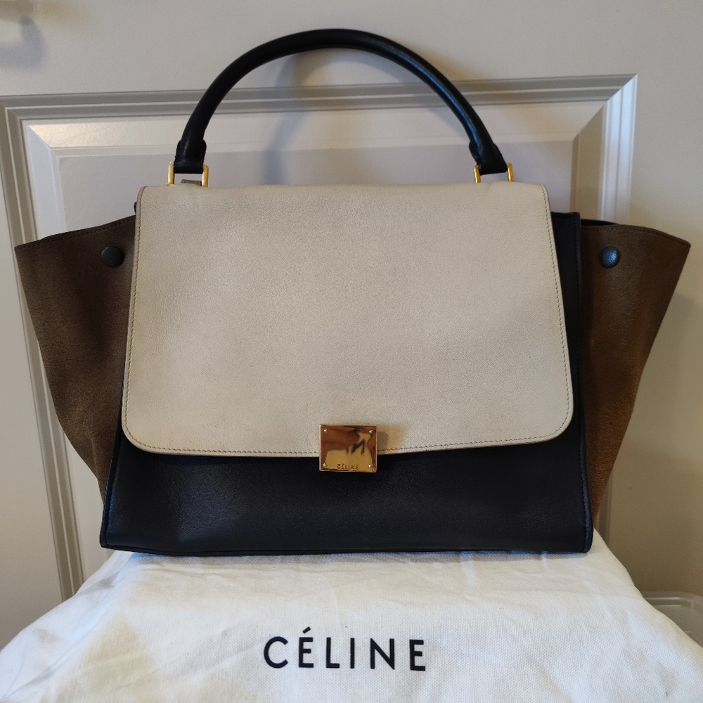 Celine TrapezeTote Bag / Shoulder Bag